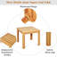 Table bistro en bois-70491637