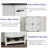 Shoe Cabinet With Doors, 7-Tier 28 Pair Shoe Cabinet Storage For Entryway,Hidden Narrow Shoe Cabinets With Adjustable Shelves, Slim Thin Shoe Rack Organizer For Hallway, Living Room-801230798