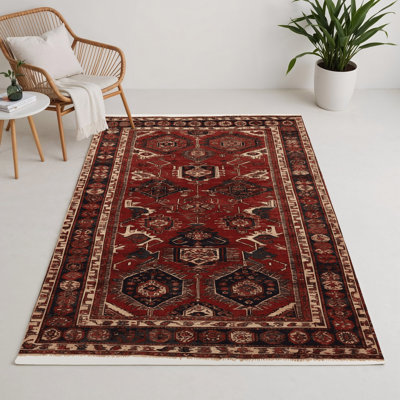 Turkish Brown Indoor and Outdoor Area Rug