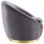 Chaise pivotante en velours performance Buttercup-1638978749