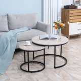 Round Nesting Tables Set Of 2