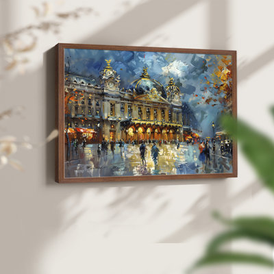Landscape Series-CXXVIII -Framed Print - Restickable