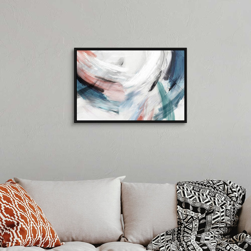 "Nuits blanches I" par PI studio-impression sur toile, Toile avec cadre noir, H 22 po x l 32 po x P 1,75po