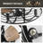Debashis 22'' Classic Black Cage Ceiling Fan with Light and Remote Control