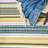 Montauk Hand Woven Cotton Striped Rug-340755192