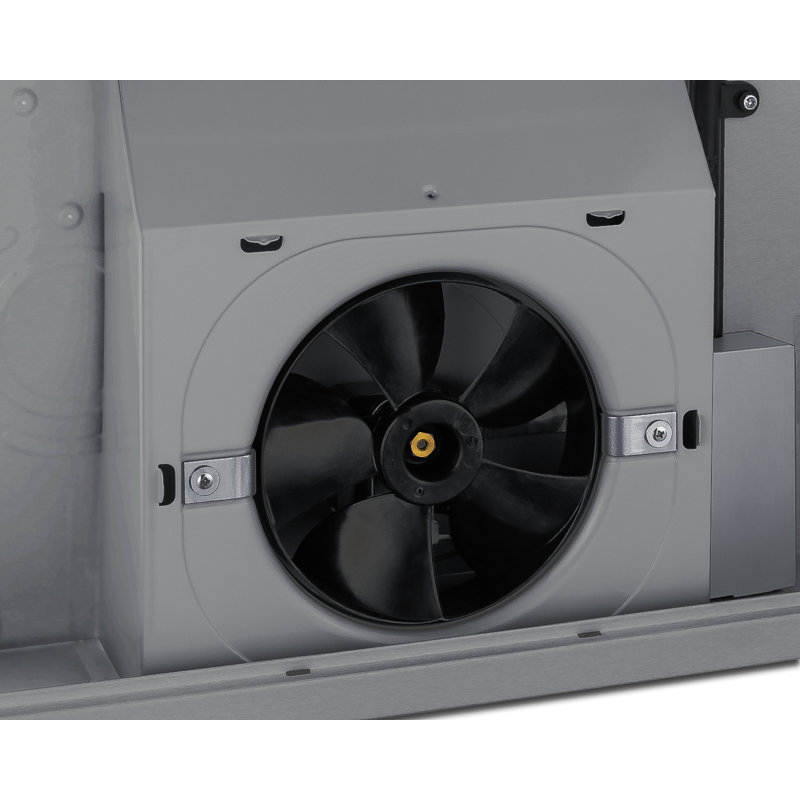 Summit Appliance Stainless Steel 200 CFM Convertible Under Cabinet Range Hood