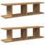 vidaXL Wall Shelves Floating Wall Shelf for Living Room Engineered Wood-1532912143-1532912141