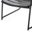 Chair: Matte Black Iron, Making Backyard & Patio More Appealing, 25.2 In. Height, 13.41 Lb Delightful In 23.85 Depth,