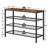 26.8" H 20-Pair Metal Shoe Rack