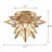 Molyneaux Glass Flush Mount-641083416