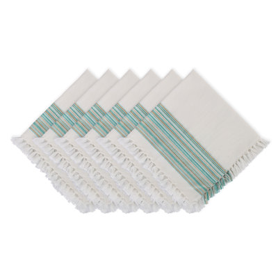 Archambault Cotton Striped Square Napkin