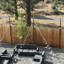 9.5ft Heavy-Duty String Light Pole Stand with Mounting Brackets for Fence or Deck Railing