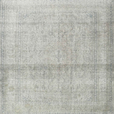 Tapis gris/beige traditionnel Mastroianni