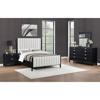 Ensemble de chambre à coucher tapissier très grand 4 pièces Rogalski