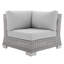 Chaise de coin d'extérieur Conway Sunbrella-712126393