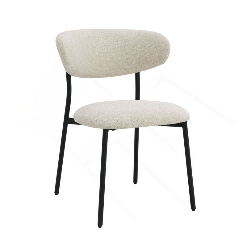 Chaise d'appoint en chenille (ensemble de 2)
