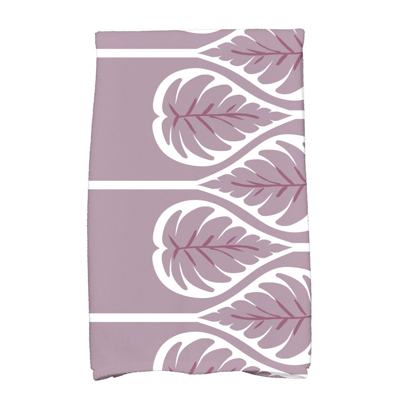 Sigsbee Floral Tea Towel Kitchen Towel, Lavender