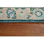 Tapis vert en laine noué à la main de conception unique 2 pi 0 po x 3 pi 10 po New Age
