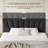 Velvet Upholstered Platform Bed Frame With Tufted Headboard And Nailhead Trim, Adjustable Height, No Box Spring Needed-910085854-910085840