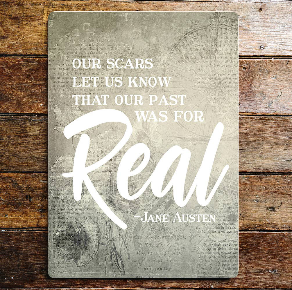 Our Scars Let Us Know Past Wall Décor