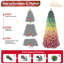 Arbre de Noël en PVC floqué Rainbow-1246417180