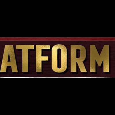Platform Long Wood Sign