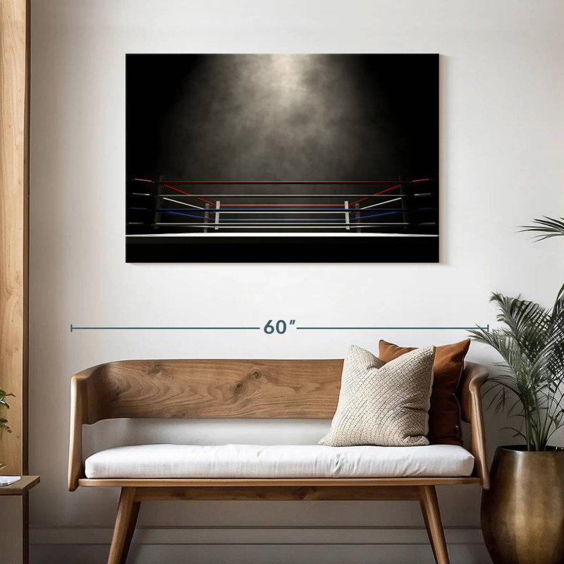 Sireci Dark Boxing Ring, 30" H x 45" W