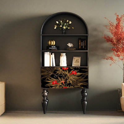 French style retro multi-functional bookcase