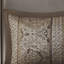  Brown/Gold Microfiber Traditional 5 Piece Coverlet / Bedspread Set-25662128-114394899