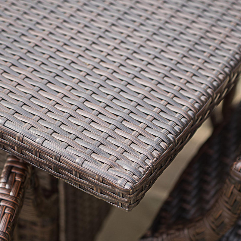 Genese Square Wicker Dining Table