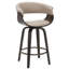 Tabouret de comptoir de 26 po Mid-Century-1279982689