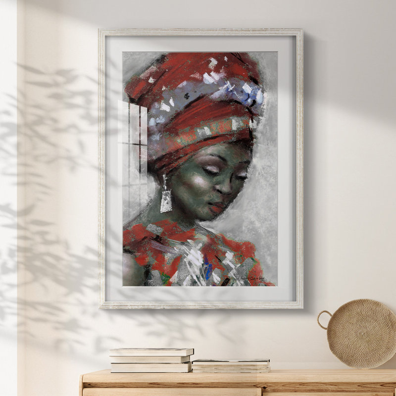 «Beautifully Ororned I», reproduction encadrée, H 28,5 po x l 20,5 po, Blanc