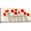 Red Poppies In Mason Jars by Jenny Thomlinson - Wrapped Canvas Painting-1305906499
