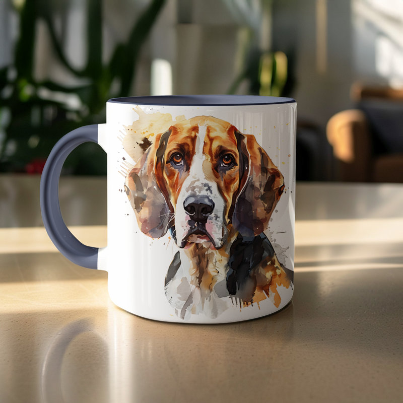 Ceramic Coffee Mug, 1, Navy