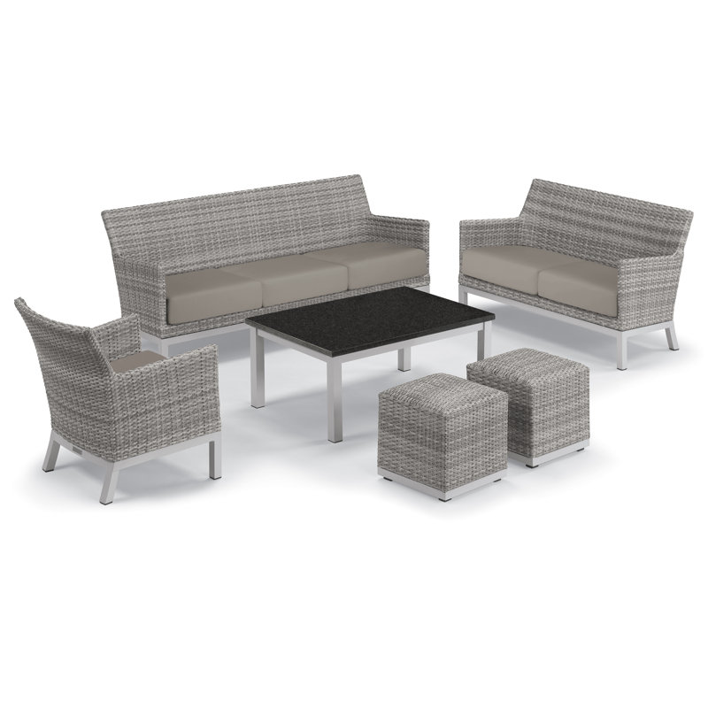Outdoor Conversation Set, Stone