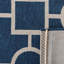 Tapis bleu / beige en coton Arneshia-20794350