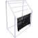 Sports Collapsible Towel Rack - Durable Free-Standing Design With Mesh Pocket For Beach, Pool, And Outdoor Use