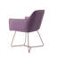 Dashall 123.19cm H Polyester Upholstered Metal Armchair-172133211-172133214