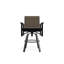 Fauteuil pivotant à hauteur de barre en polymère de qualité marine Leeward Sling-98940704-98940724