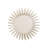 Stylish Round Abstract Tray for Coffee Table Decor - Decorative Accent Tray for Home Decor, Kitchen, Jewelry Display, or Trinket - 17", Tan