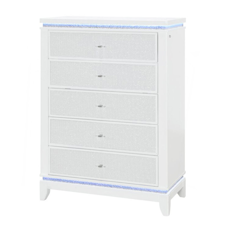 Commode blanche ADALID