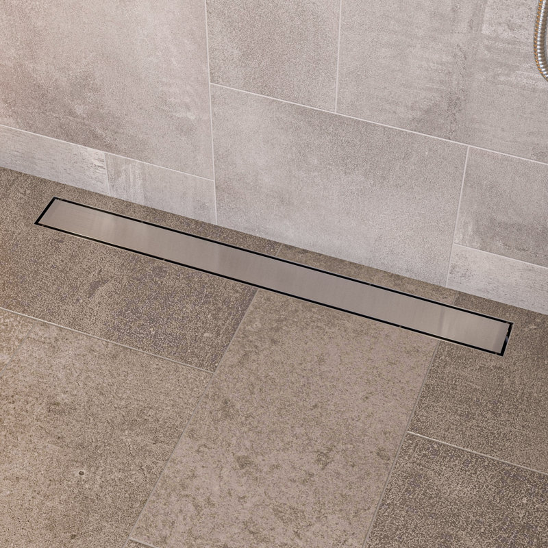3'' W Grid, Brushed Stainless Steel