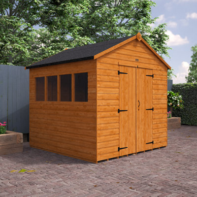 Tiger Tongue and Groove Apex Wooden Shed