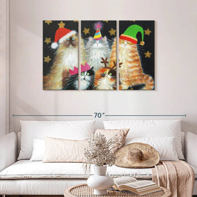Chats de Noël Brampt
