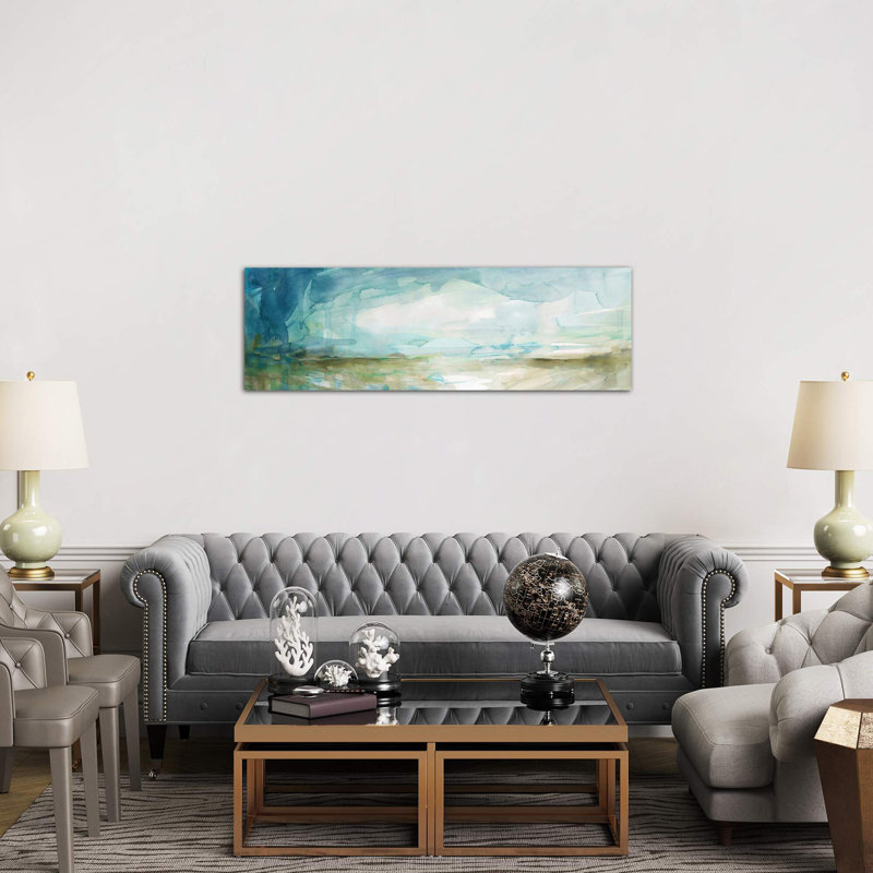 Spring Reflection I by Carol Robinson - Wrapped Canvas Panoramic Painting, 152.4 cm H x 50.8 cm W x 3.175 cm D