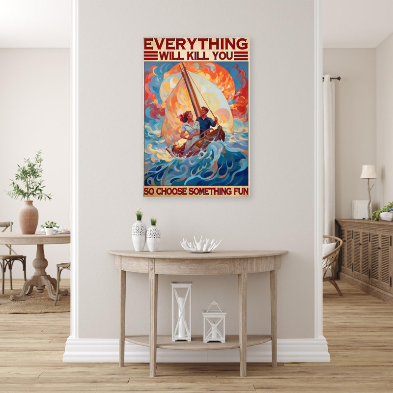 Impression sur toile, H 36 po x l 24 po x P 1,25 po