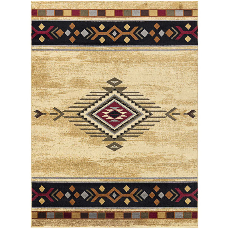 Traditional Southwest Area Rug, Rectangle 7'10" x 10'3"