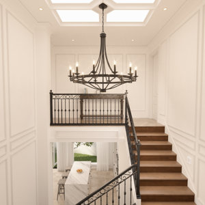 https://assets.wfcdn.com/im/54253065/resize-h300-w300%5Ecompr-r85/2505/250566602/Mattheo+12+-+Light+Steel+Candle+Style+Dimmable+Wagon+Wheel+Chandelier.jpg