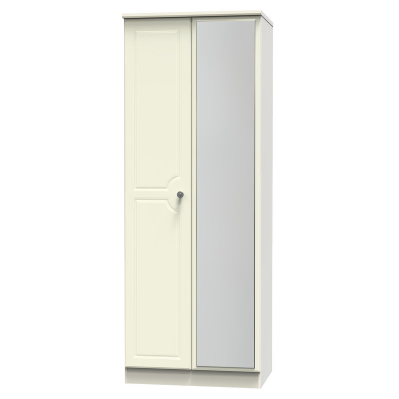 Adala Manufactured Wood Wardrobe, Cream Ash