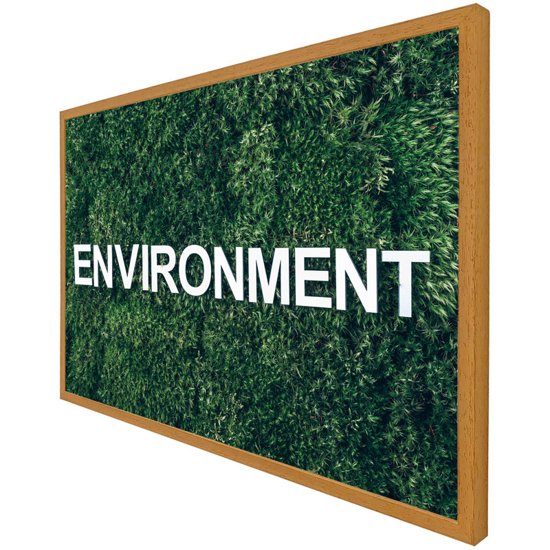 Elberon Single Picture Frame Print, 76cm H x 114cm W x 4cm D, Oak Framed